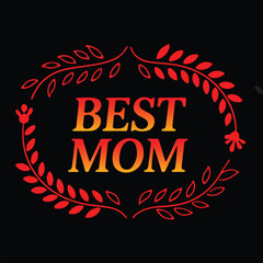 Cute Mother’s Day Greeting Card Design – Vector EPS