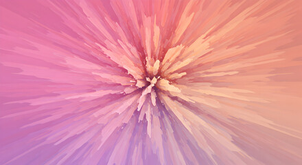 Obraz premium Radiant Pastel Explosion An Artistic Abstract With A Watercolor Effect