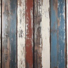 Rustic Weathered Wooden Planks Background Texture