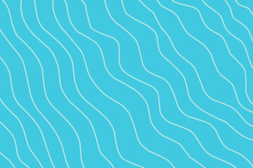 Abstract blue water wave background. Contour line with blue themed wave.