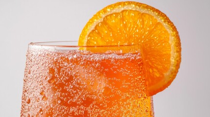Refreshing Aperol Spritz Cocktail with Orange Slice