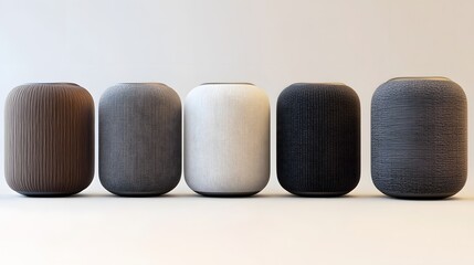 Smart Speaker Collection with various colors.