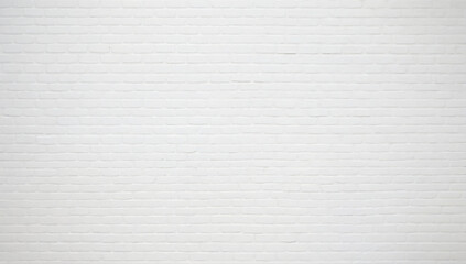 Minimalist isolated white brick wall texture, perfect for backgrounds, design projects, or presentations.