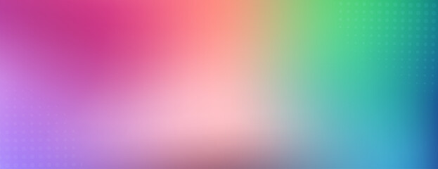 Abstract background with a soft rainbow texture