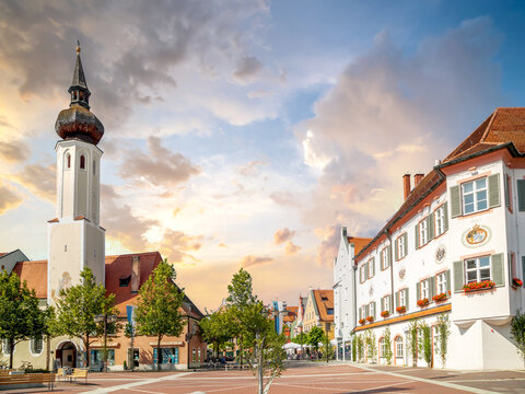 Altstadt, Erding, Deutschland 