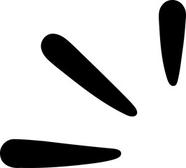 Modern Hand Drawn Line Art Element