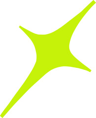 Symmetrical elongated star design
