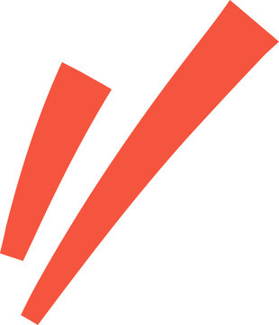 Abstract curved parallel lines hand drawn for creative design