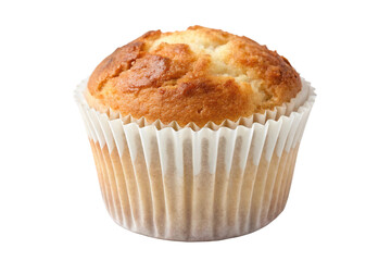 muffin isolated on white background