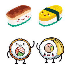 Set Sushi Cute