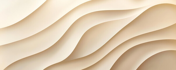 Light gold background with wavy lines.