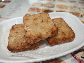 Fried carrot cake 