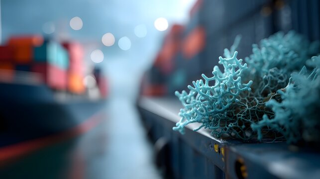 A clean port integrating circular economy strategies to recycle shipping waste and protect the ocean