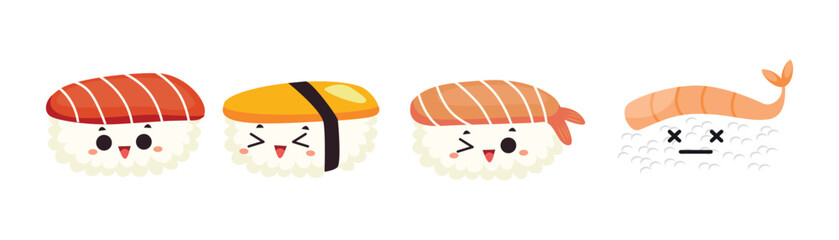 Set Sushi Cute