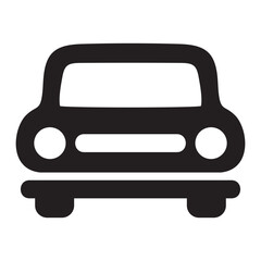 Car icon or logo isolated sign symbol vector illustration - Collection of high quality black style vector icons