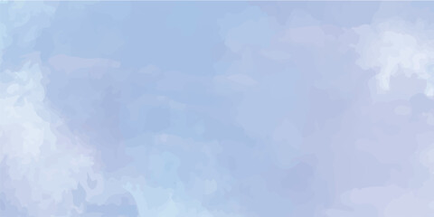 Abstract sky and clouds background, Vibrant clear sky with puffy and blurry natural clear clouds, watercolor background concept abstract cloudy sky	
