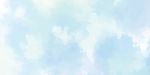 Green watercolor background for textures backgrounds , green watercolor painting soft textured, Turquoise color handmade green vector watercolor texture, Abstract watercolor hand painted background,