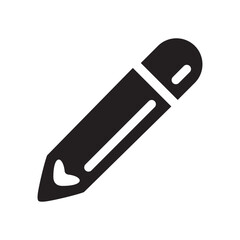Pencil icon or logo isolated sign symbol vector illustration - Collection of high quality black style vector icons