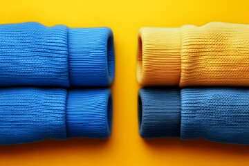 Colorful Knitwear Background