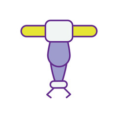 Material Handling Robot vector icons stock illustration