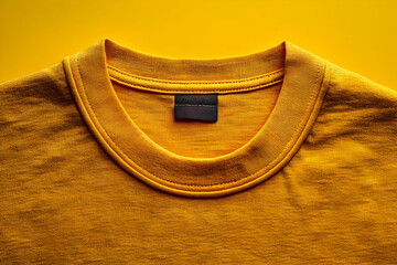Mustard Yellow T-Shirt Mockup