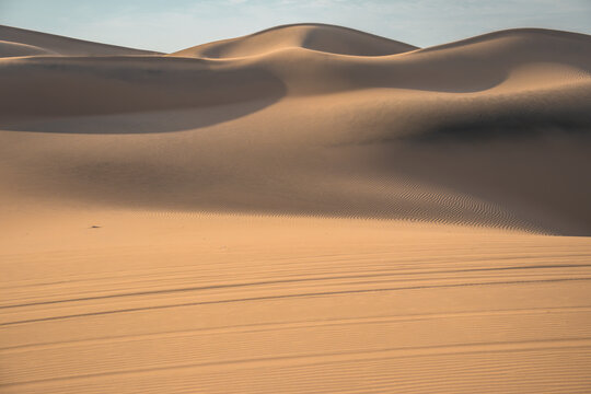 Espectacular fotograf&iacute;a del desierto de la Huacachina, Ica, Per&uacute;.