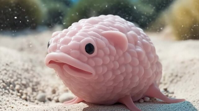 Pink Blobfish Animation
