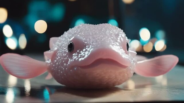 Pink Blobfish Animation
