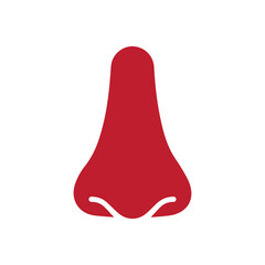 Obraz premium Nose colored icon