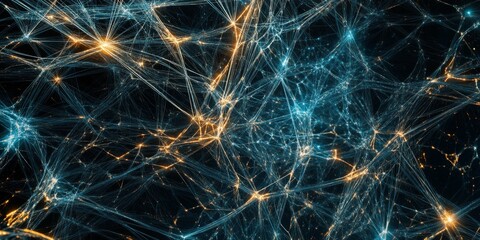 Fototapeta premium Intricate Neural Network