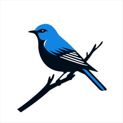 Blue Bire vector 