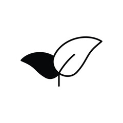 Plant-Based icon vector stock illustration