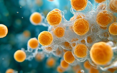 Cellular Network Interconnected Cells in Vitro Suitable for Award Submission Materials