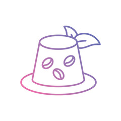 Biodegradable Coffee Pods icon vector stock illustration