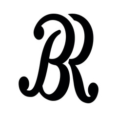 br logo design template.	