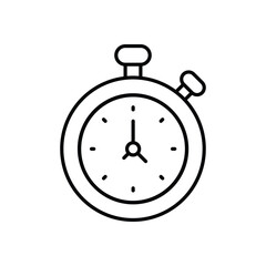 Obraz premium Fast Delivery Timer icon vector stock illustration