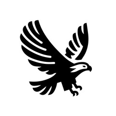 Steppe Eagle Logo Symbol Icon