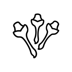 Clove Heads and Stems Icon Design
