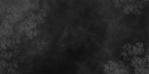 Abstract ash cloud and smoke texture in dark background. White Black fog effect transparent smoke isolated dark dramatic sky with black stormy clouds. Grunge creative and decorative fractal smoke art