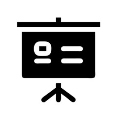 Fototapeta premium Equality Scale on Presentation Board Icon Design