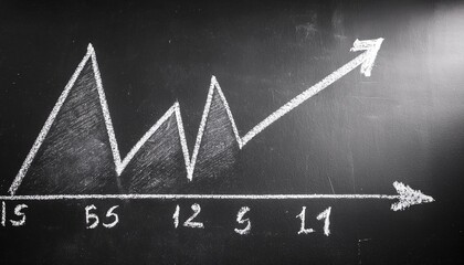 Chalk art brings warmth to data presentations.  