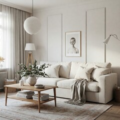 Scandinavian home styling interior design