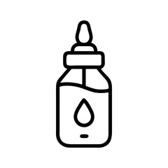 Liquid Dropper Bottle Icon Design