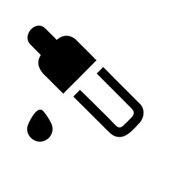 Liquid Dropper Bottle Icon Design