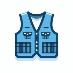 vest, clothing, jacket, isolated, illustration, safety, wear, back, front, garment, clothes, casual, outline, uniform, protection, fashion, flat, waistcoat, vector, pocket, sleeveless, apparel, design