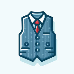 vest, clothing, jacket, isolated, illustration, safety, wear, back, front, garment, clothes, casual, outline, uniform, protection, fashion, flat, waistcoat, vector, pocket, sleeveless, apparel, design
