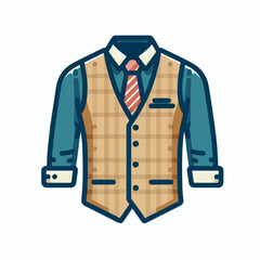 vest, clothing, jacket, isolated, illustration, safety, wear, back, front, garment, clothes, casual, outline, uniform, protection, fashion, flat, waistcoat, vector, pocket, sleeveless, apparel, design