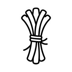 Sandwich with Sausage Filling and Bread Layers Icon Design