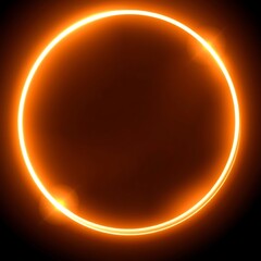 Radiant Circle: A Luminous Geometric Element for Graphic Design Projects