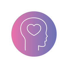 Wellbeing icons vector stock illustration